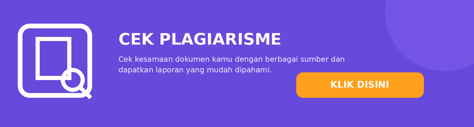 Cek Plagiarisme
