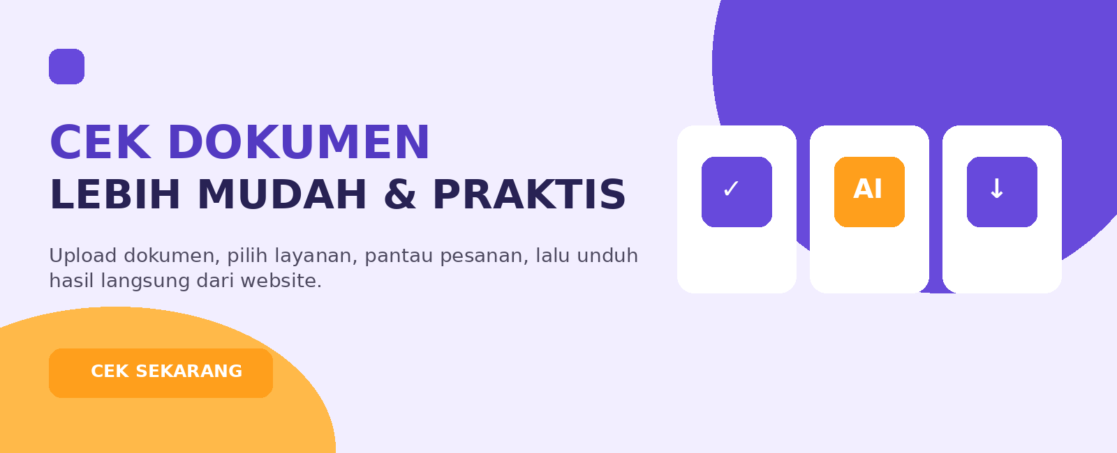 Cek dokumen lebih mudah