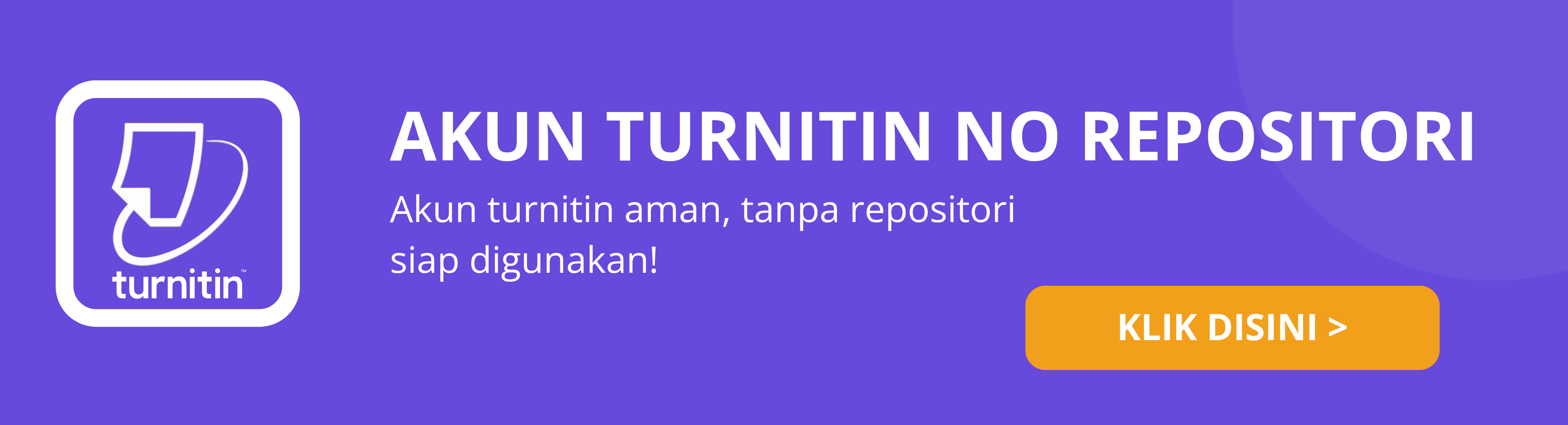 Akun turnitin no repositori
